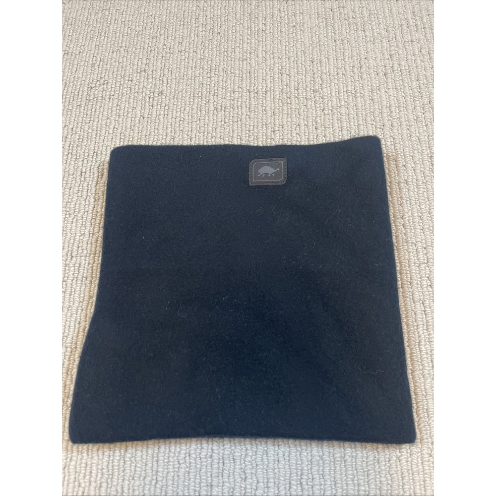 Turtle Fur Fleece Neck Warmer Black Winter Neck Gaiter